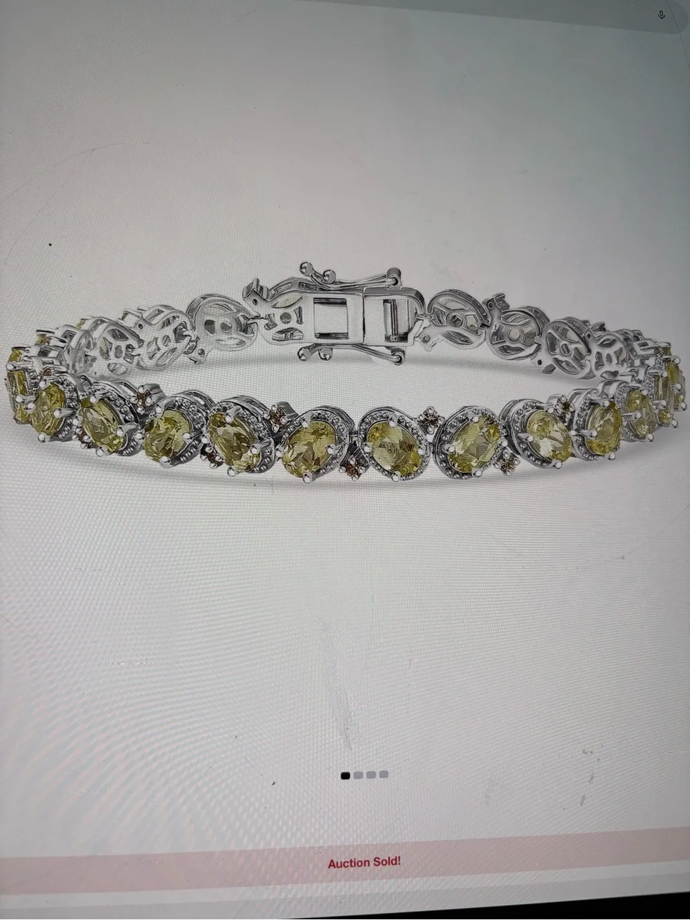 Radiant Madagascar Yellow Apatite and Yellow Sapphire Bracelet